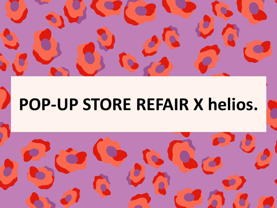 Pop'Hope REFAIR x helios, nous y serons !