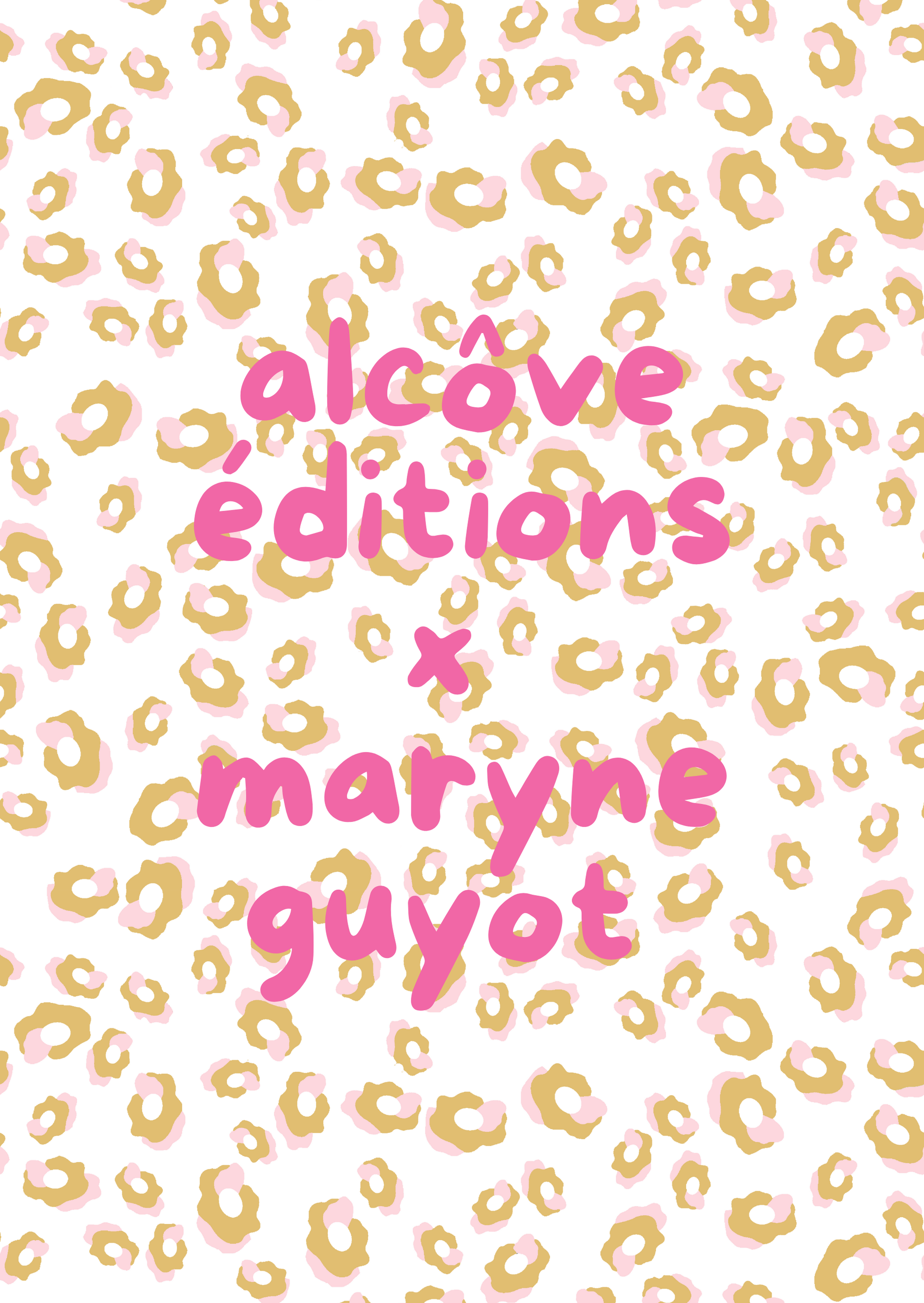 Fond d'écran du motif de la collaboration Alcôve Éditions & Maryne Guyot créations