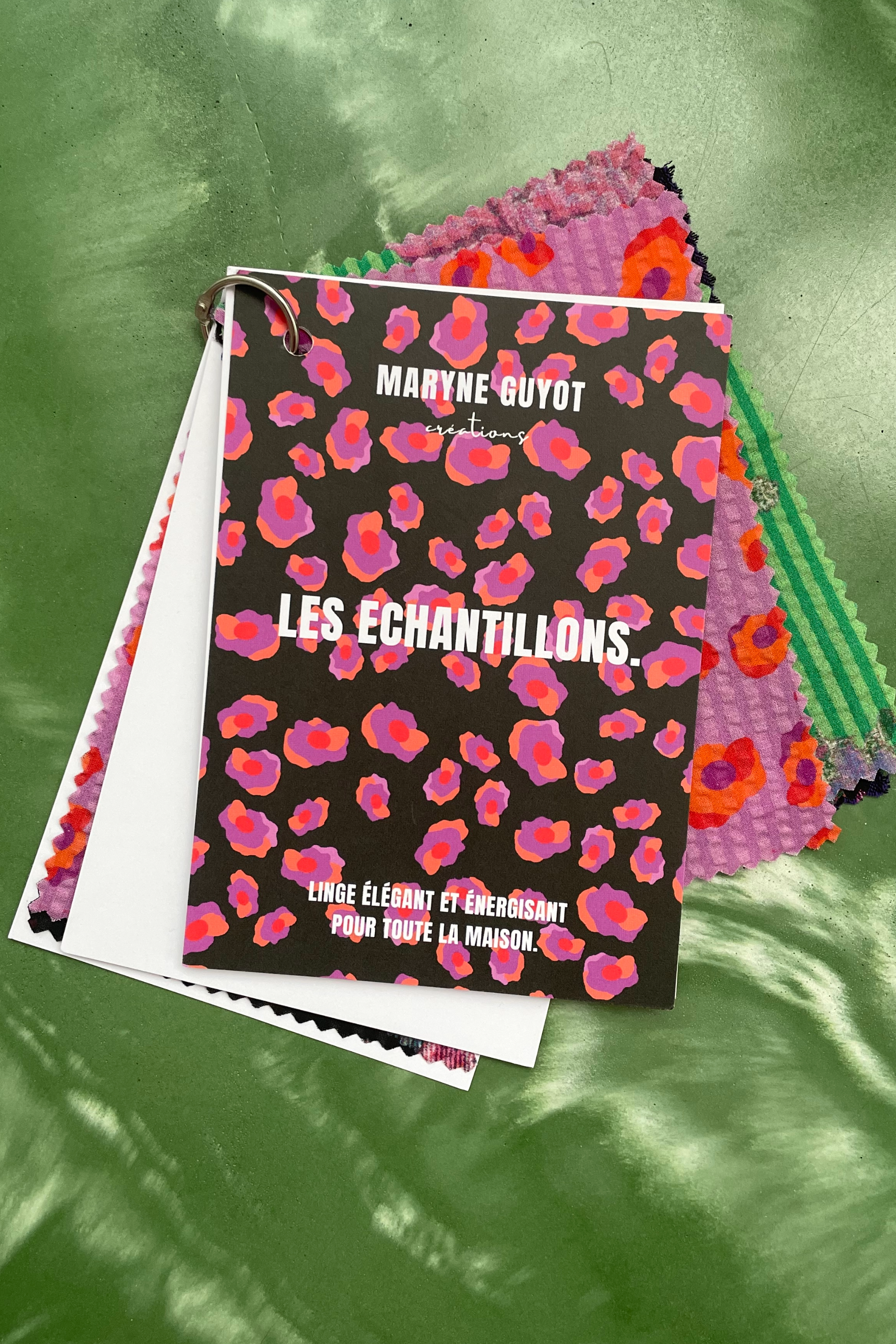 Carnet d'échantillons RIDEAUX