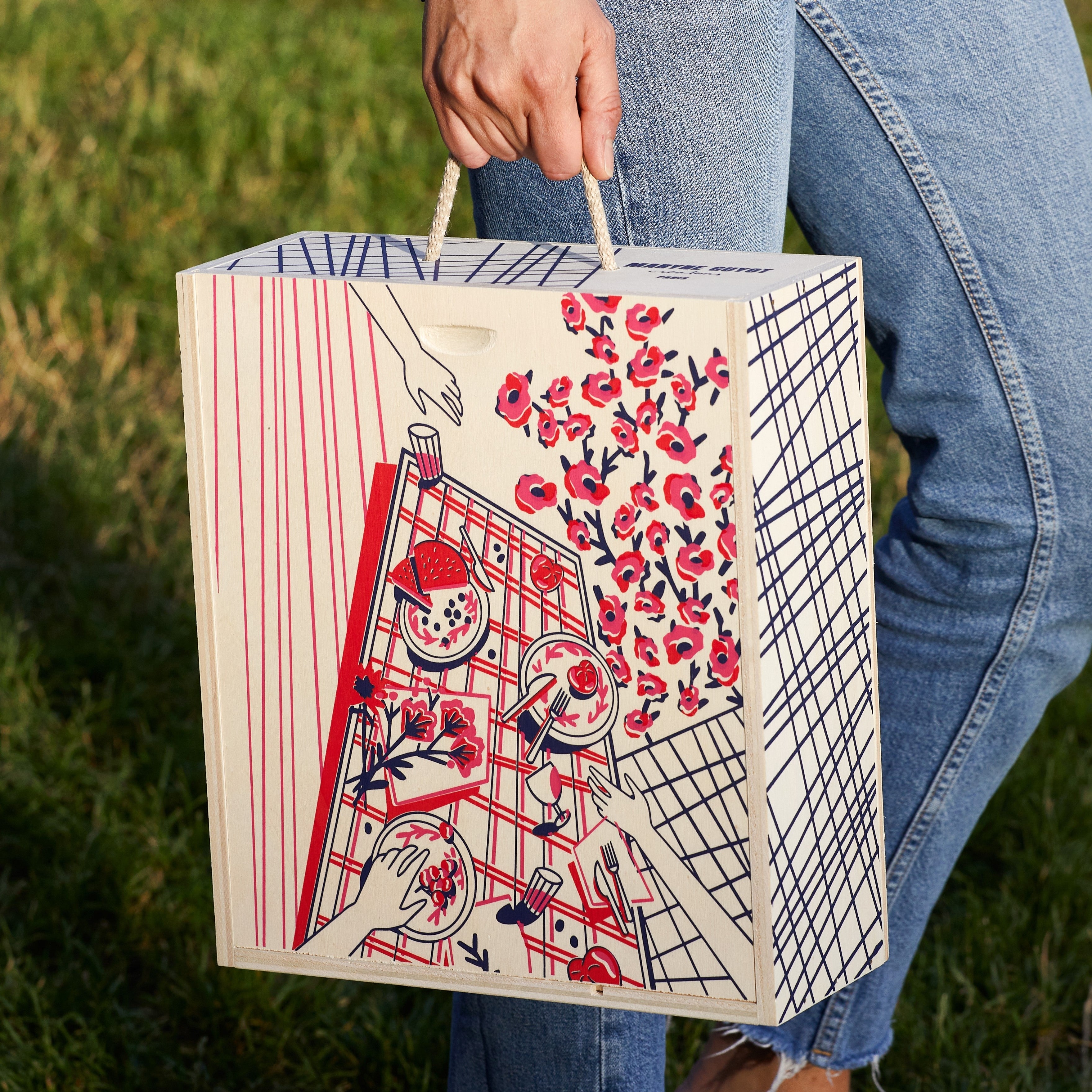 Coffret art de la table nomade - Menthe