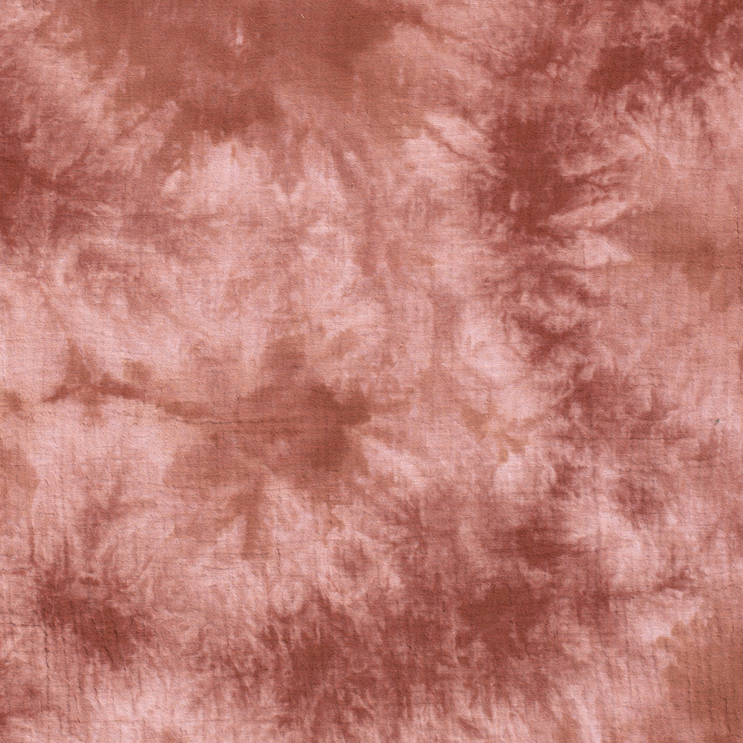 Motif tie and dye uni rouille serviette de table Maryne Guyot créations