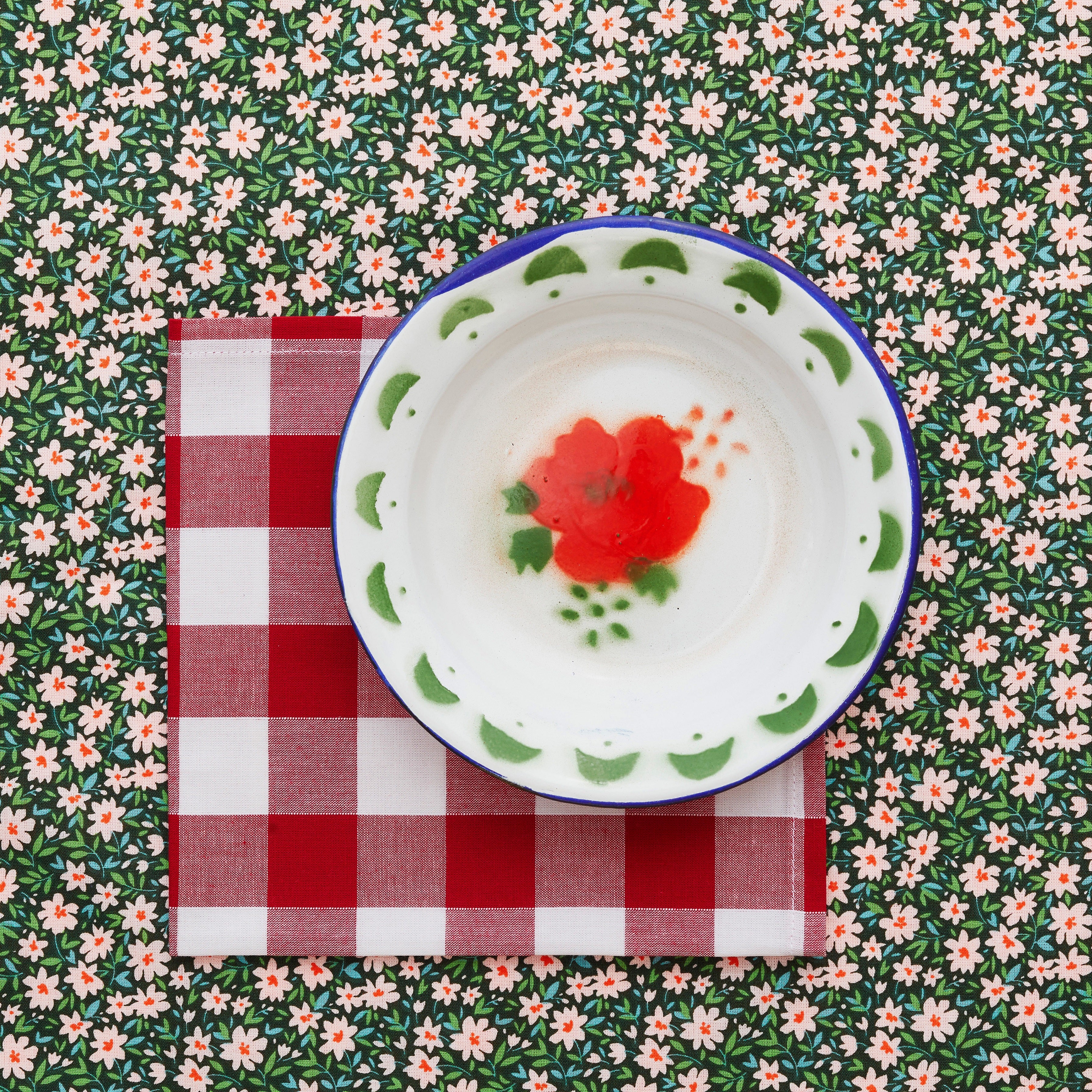 Coffret art de la table nomade - Fraise