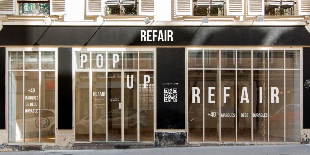 Retrouvez-nous à la boutique REFAIR en plein cœur de Paris !