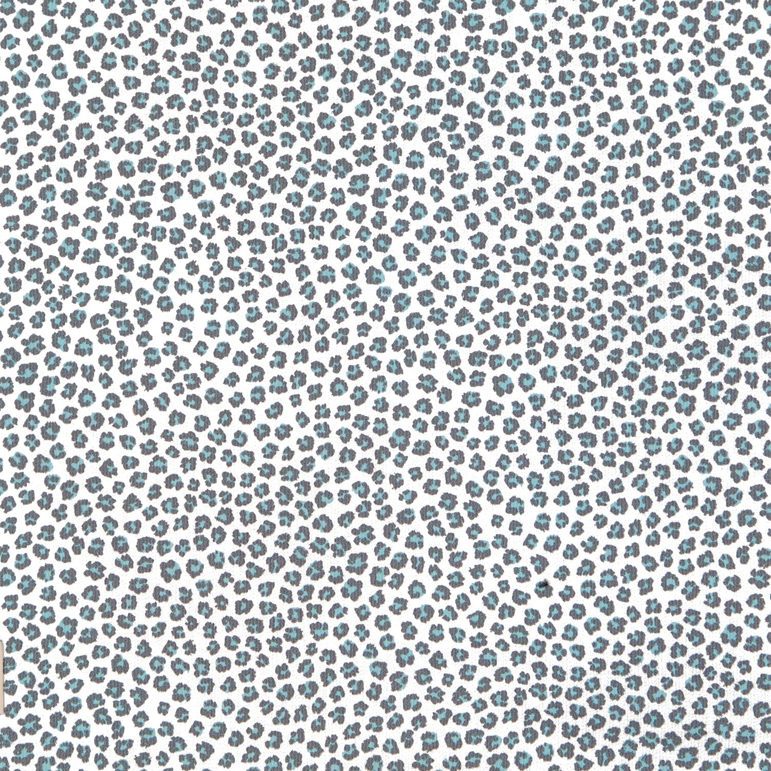 Motif léopard bleu turquoise Maryne Guyot créations