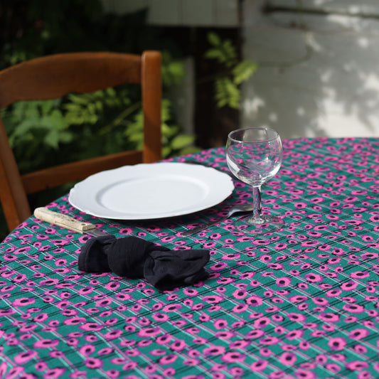 Serviettes de table en tissu réutilisables – Maryne Guyot créations